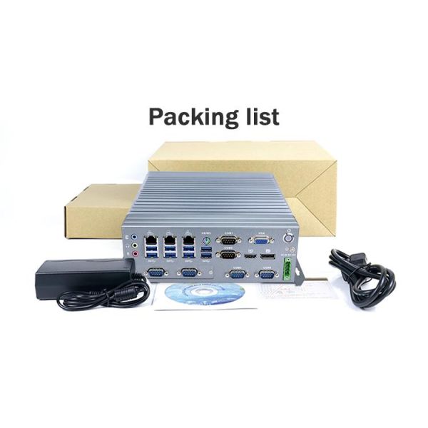 IBOX-708 SSD Intel Core I5 6500T Промышленный мини-PC все из алюминия