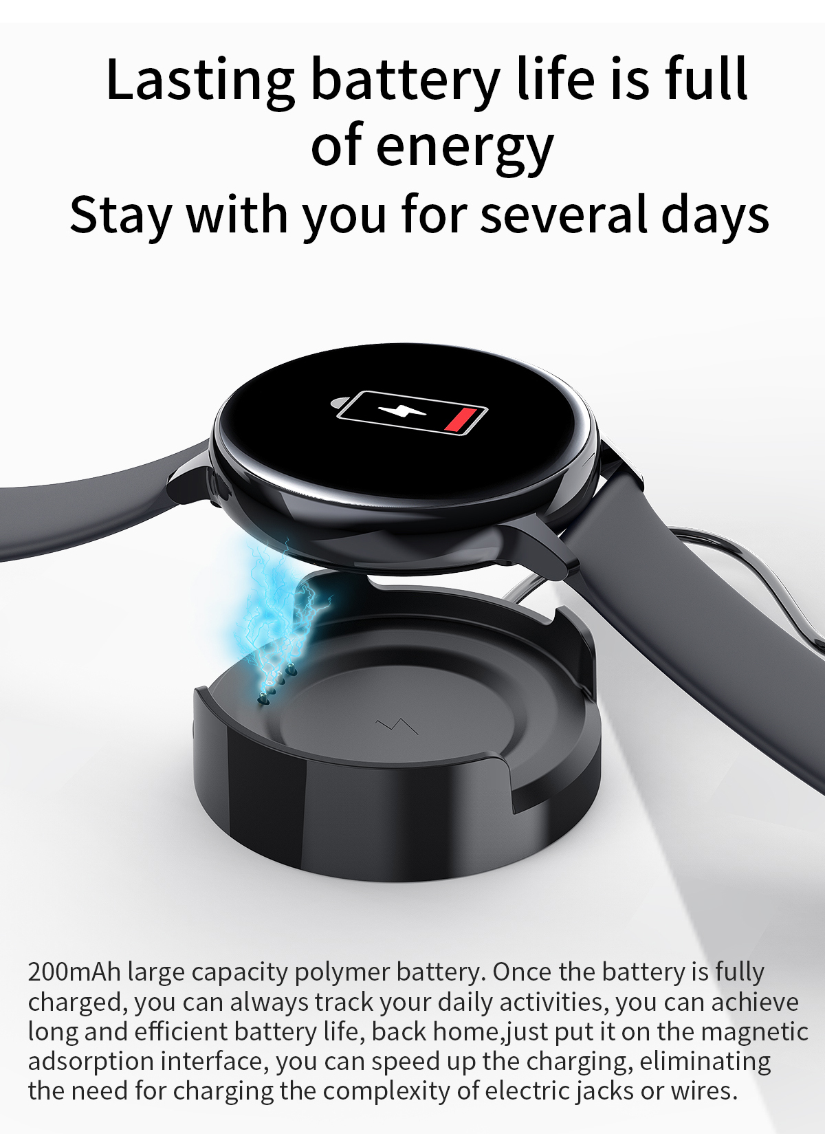 Smartwatch Ios андроида NRF52840, дозор Bluetooth руки BLE Ver 5,0