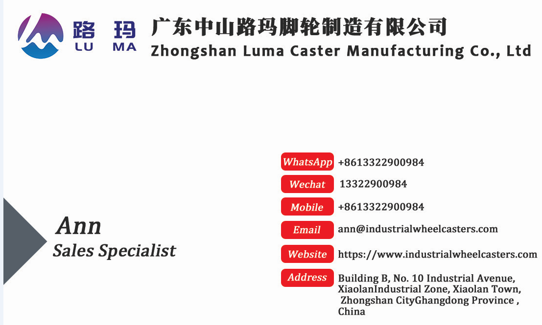 Super Heavy Duty Flat Iron Core Caster 2,500 Kg Loading  Rigid / Swivel / Brake 12