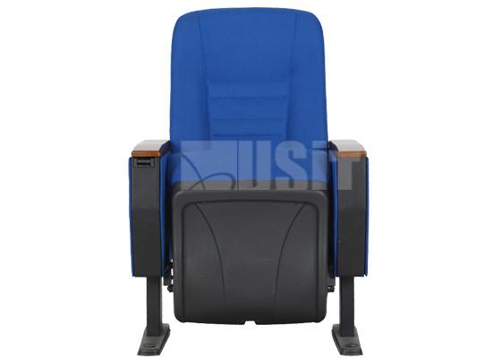 Durable Fabric Church Auditorium Chairs Modern Appearance With Write Table