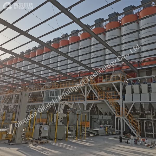 Containerized Dry Mixed Mortar Production Line 8T/H - 25T/H Output