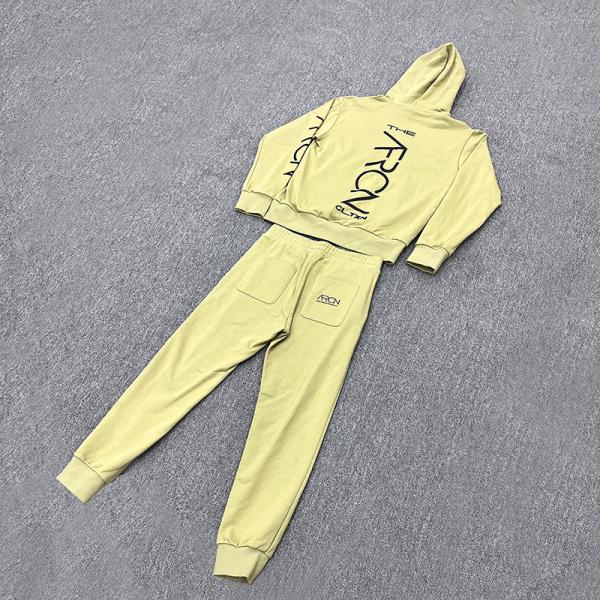 Customized Printing Label Hoodie Sweatpants Tracksuit Set For Men 2 Piece Leggings Sportwear Set