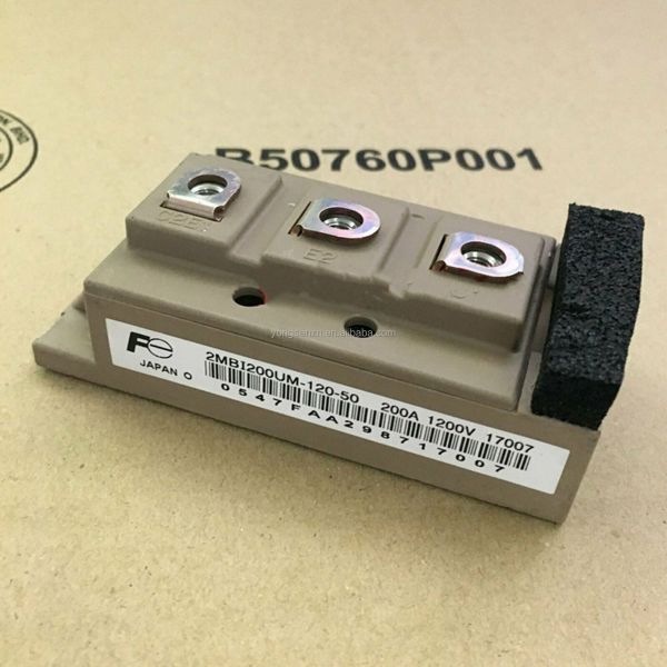 Genuine New Fuji 2MBI200UM-120-50 IGBT Power Module 200A 1200V for Danfoss FC302 VFD Inverter