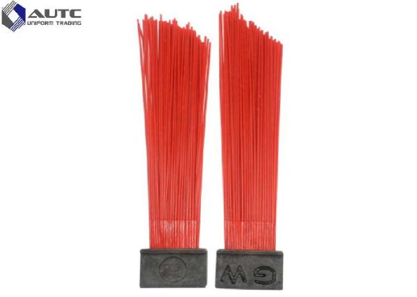 PP Bristle Road Sweepers Strip Cleaning Forklift Road Sweeping Square Road Sweeping Brushes With Differnt Size