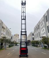 Seat type for large capacity 6m lifting height reach stacker trucks