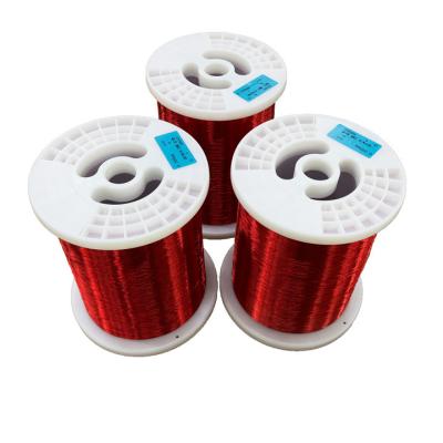 UEWF Overcoat Polyamide Enamelled Wire Red Color UEFN Class Two with Copper Material
