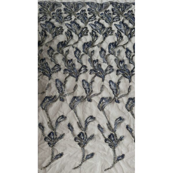 Metallic Lace Fabric High Quality Elegent Wedding 60 Yards Embroidery Fabric