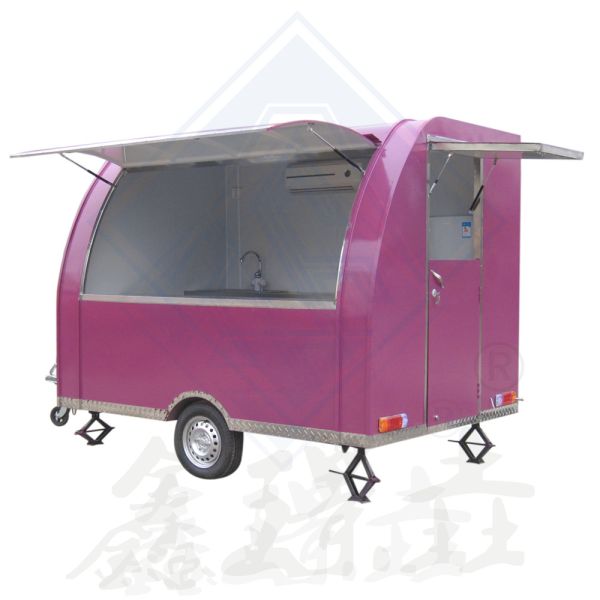 Fully Equipped Electric Pizza Oven Food Truck for Customized Mobile Fast Food Trailer