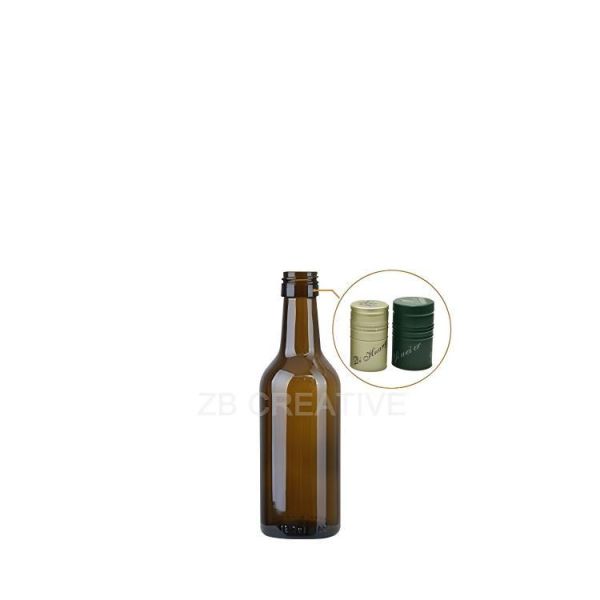 187ml Piccolo Bordeaux Glass Bottle Screw Top For Airline Wine 160g 1008S