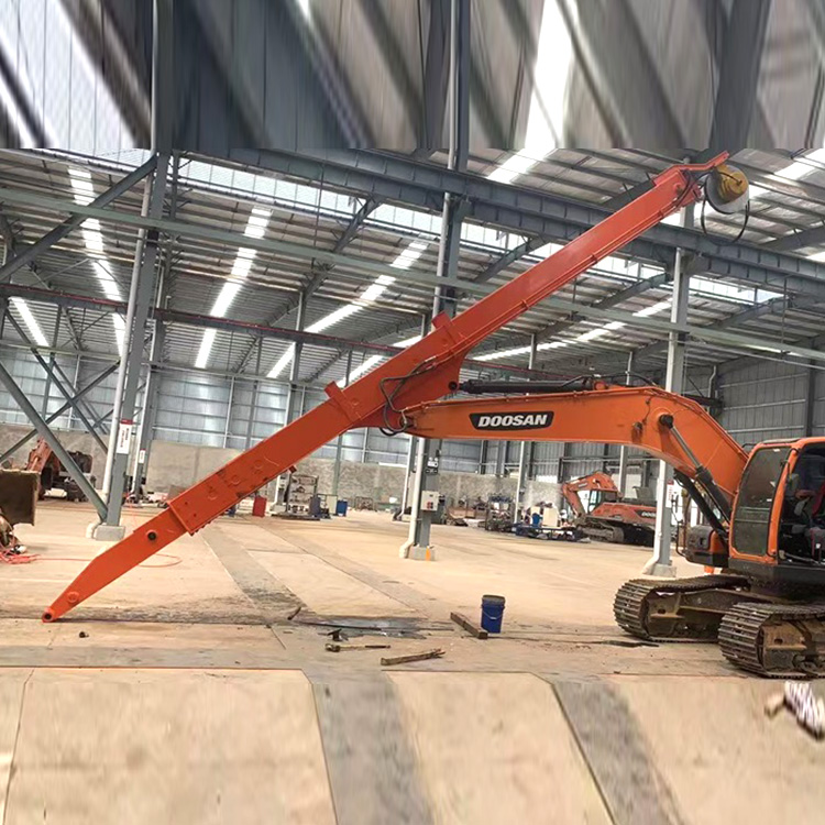 Рука 14m ковша экскаватора KOMATSU телескопичная, рука достигаемости экскаватора Q960 Q355B телескопичная длинная для продажи