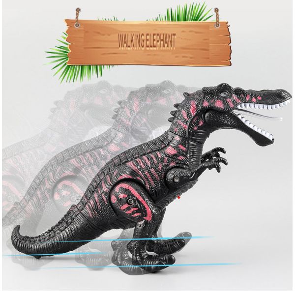 Unique Children's Toy Spine Backed Dragon with Lights Sound Walking and Biting Mouth