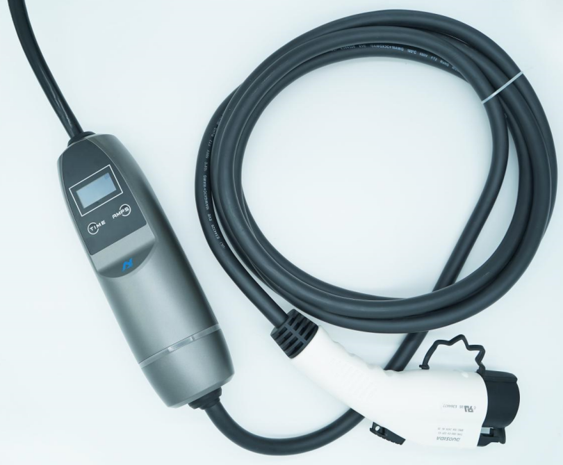 Заряжатель SAE J1772 портативный EV с 1-9 часами поручая напряжение тока 110V-450V выхода скорости