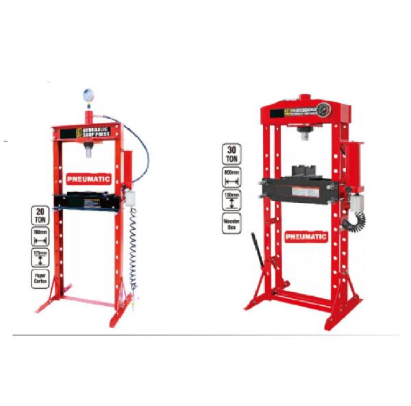 50 toneladas Prensa hidráulica de taller fpr elevación color rojo JTTY1 Jack industrial para el manejo de materiales pesados y el posicionamiento en almacenes