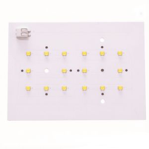 Custom Aluminum LED PCB Board for LED Lighting Single-Layer White PCB Manufacturer