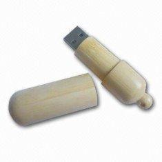 Memoria USB de madera de la venta caliente del OEM 2,0 AT-101F