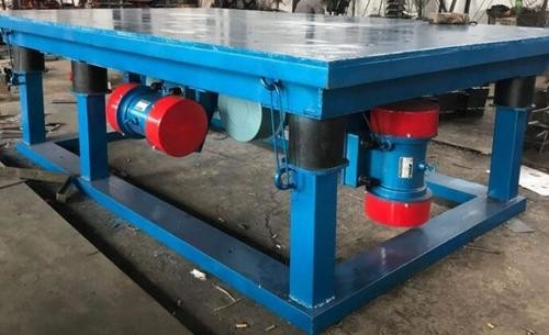 Mechanical 2.25m2 1500*1500 Cement Vibrating Table