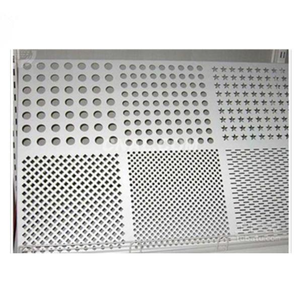 Powder Coated Custom Aluminum Panels Laser Cutting Perforated Facade Wall Decoration