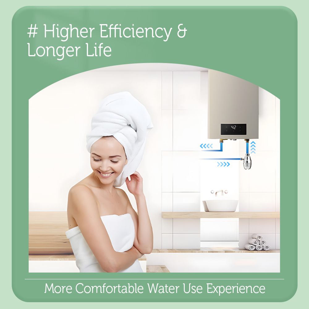 MSAP Bioactive Water Scale Inhibitor with 40-50 Microns Filtration and 30 Tons Capacity for Water Heaters