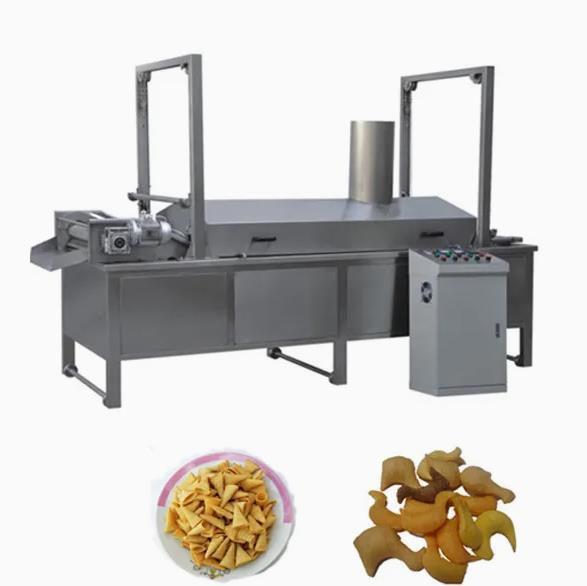 Ligne frite complètement automatique de production à la machine d'extrudeuse de casse-croûte de granule de 3D Papad