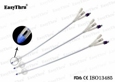 Harmless Urethral Silicone Foley Catheter Multiscene 3 Way Fr14-Fr24