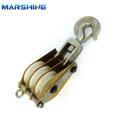 3 Ton Cable Snatch Block Pulling Pulley For Hoisting Lifting