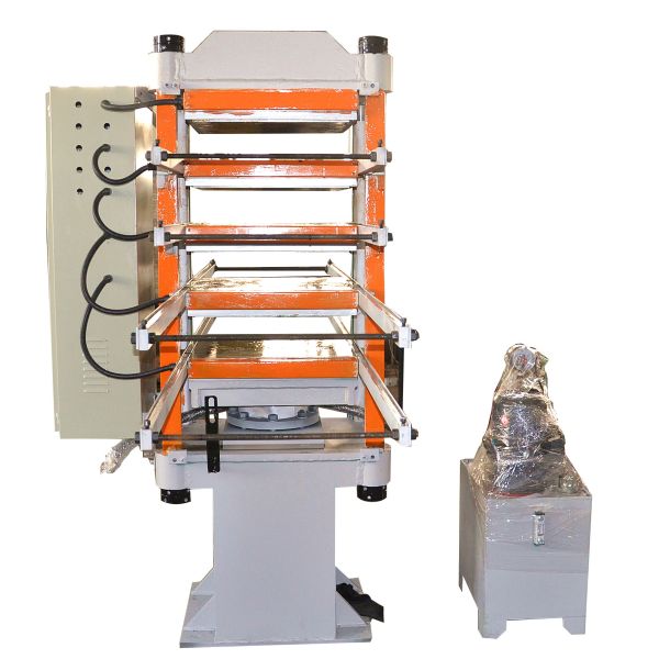 Floor Tile Vulcanizer Rubber Tile Vulcanizing Press Interlock Rubber Tiles Hydraulic Hot Molding Press Machine