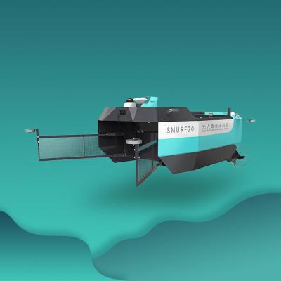 Autonomous Weed Harvesting Machine Unmanned Survey Boat ASV For River Surveillance