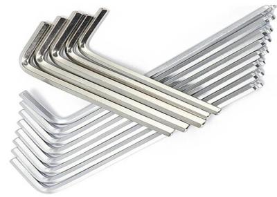 8 mm L Tipo cabeça plana Allen chave parafusos aço galvanizado B7 B7M azul branco zincado