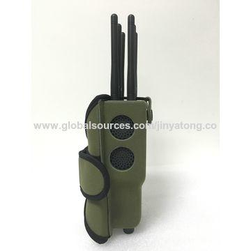 6 antennas portable WIFI 3G 4G cell phone jammers with nylon case cooling fans inside
