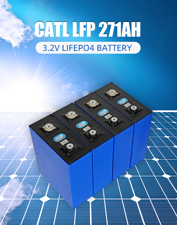 Батарея перезаряжаемые 271ah лития LiFePO4 терминала винта CTAL 3.2V271AH LFP
