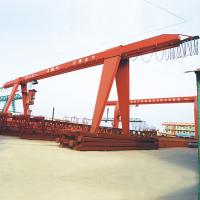 High efficiency 10t Single Girder Gantry Crane 220-480v with Electric Hoist