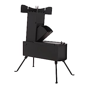 Camping Firewood Stove, Cast Iron Outdoor Wood Burning Stove Portable Detachable Camp Stoves, Accessories Outdoor