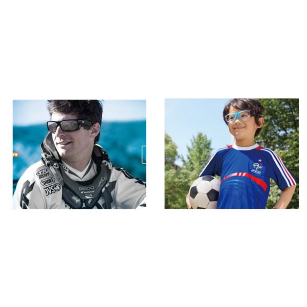 Anti Blue Light 1.59 Polycarbonate Eyeglass Lenses 65/73 MM Diameter Optional