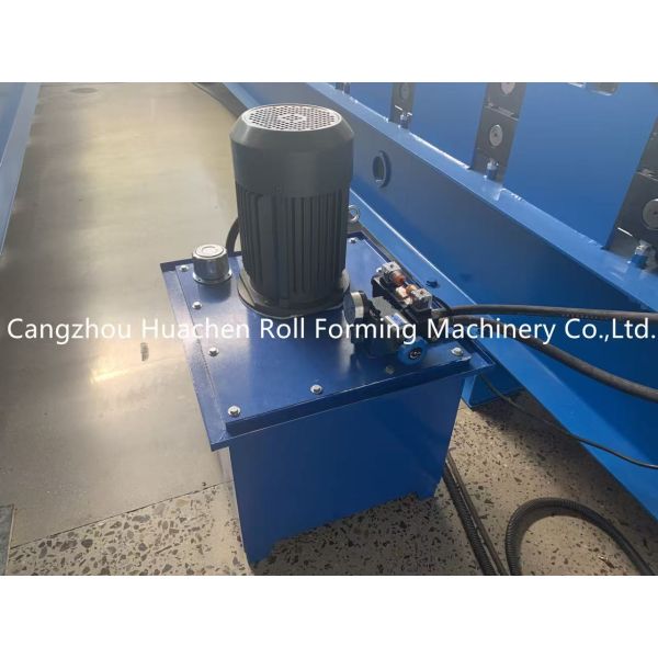 13 Stations Corrugated Profile Roofing Sheet Bending Machine with 45# Steel Quenching and Plating Rollers at 15-20m/min Speed