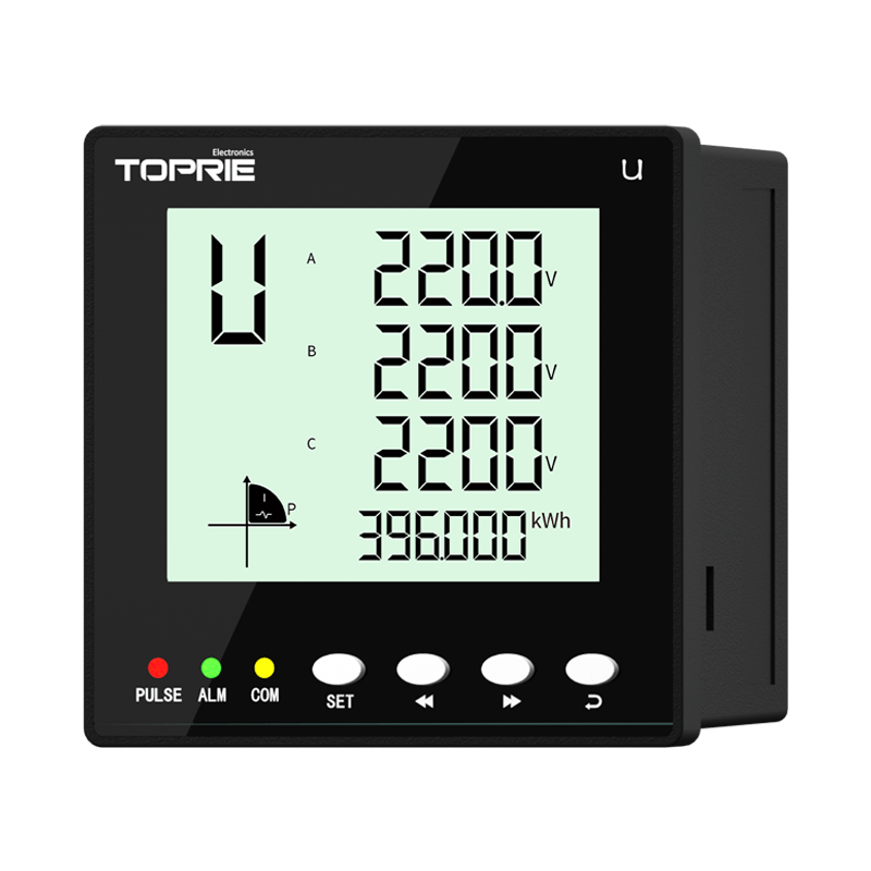 High Precision Multifunction 3 Phase Digital Power Meter Intelligent LED Kilowatt Hour Meter