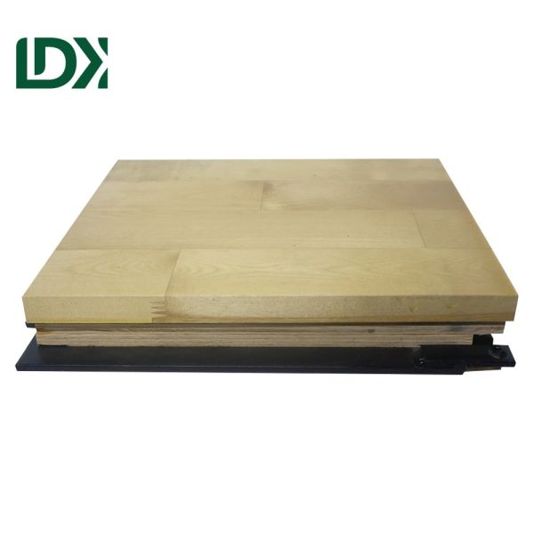 Piso de baloncesto de madera de arce de primera calidad FIBA Certificado Corte Deportiva