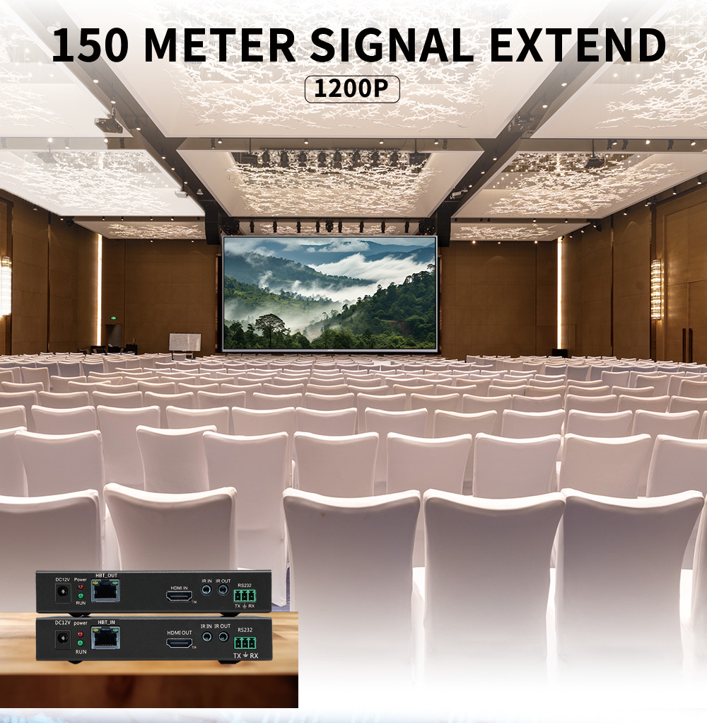 150M HDMI видеопередатчик Приемник 1920X1080 HDMI сетевой расширитель