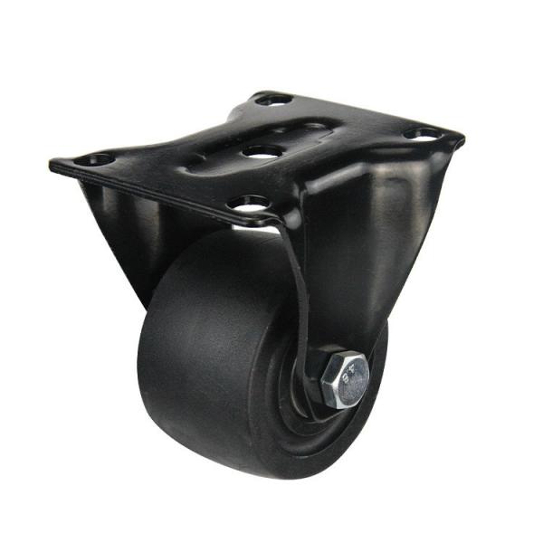 Low Gravity 3inch 4inch 500kg Rubber and Nylon Caster Wheel for Heavy Duty Industrial