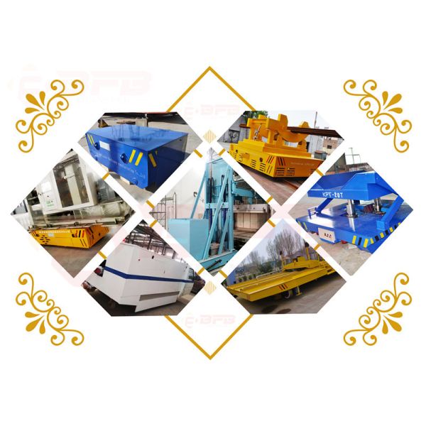 Сталелитейный завод регулируя промышленную тележку вагонетки, электрическую планшетную тележку 30Т