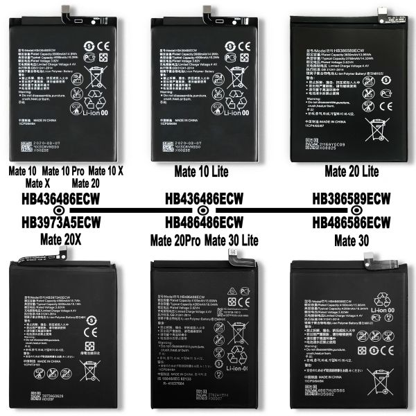Акумулятор для телефонов Huawei Mate Mate 20 Pro/Mate 10/20/30/40/50 Pro Lite