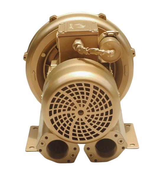 400W Dental Suction Single Stage / Single Phase Vacuum Pump High Vacuum Ring Blower