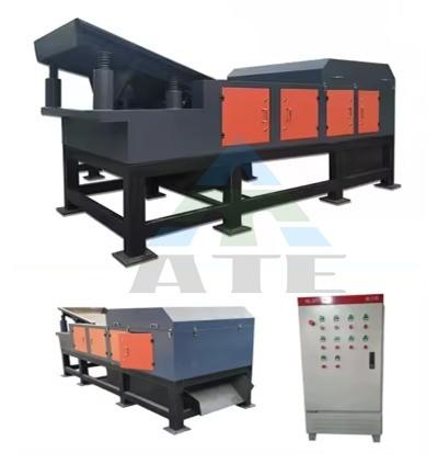 Copper Plastic Glass Sorter Equipment Automatic Strong Magnetic Separator Eddy-current Separator Eddy Current Metal Sorter