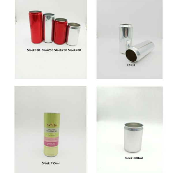 Round 12oz Aluminum Beer Can 355ML Alcohol Beverage Packaging