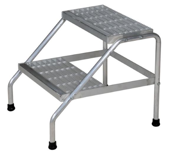 échelle d'étape 2 en aluminium légère de tabouret en aluminium d'étape de l'étape 500lbs 2