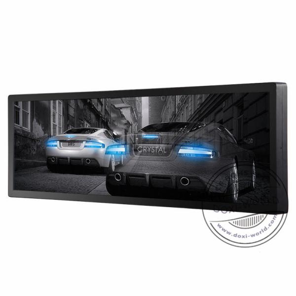 43.8 inch 4KLCD long screen highlighting outdoor advertising machine