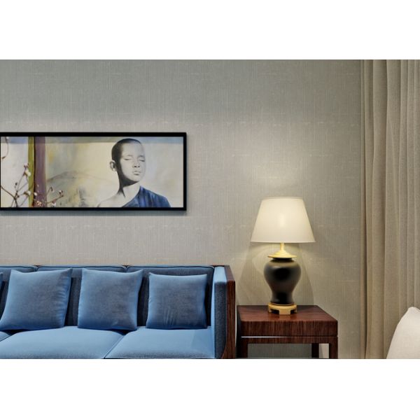 Обои простого цвета съемные звукоизоляционные не сплетенные для гостиной, современного стиля