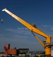crescimento da junta de 25t 20m Marine Cranes Fixed Jib Cargo que levanta no mar