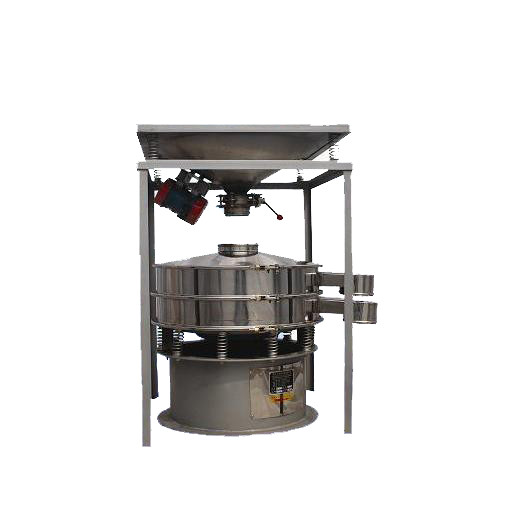 circular vibrating sieves with hooper -for Gypsum  powder screening
