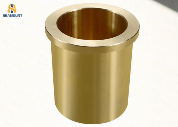 Lubricating Composite Copper Flanged Bronze Copper Bushing Stone Crusher Machine Parts