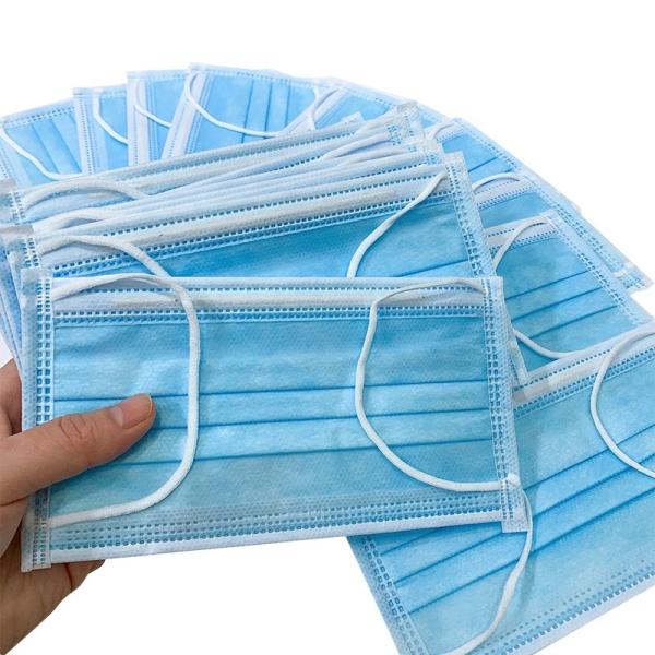Anti Pollution 3 Ply 50 Pcs Disposable Medical Face Mask